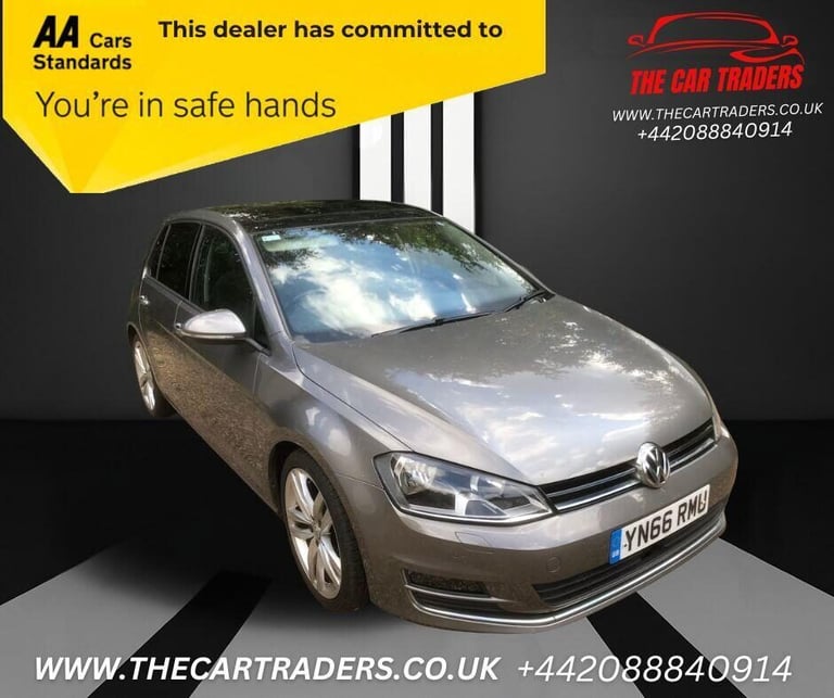 2016 Volkswagen Golf 1.4 TSI BlueMotion Tech ACT GT Edition Hatchback 5dr Petrol DSG Euro 6 (s/s ...