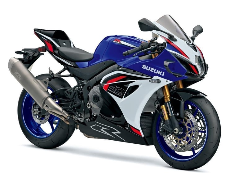 2026 new GSX-R1000R 40th Anniversary model. It's back! Price to be announced.