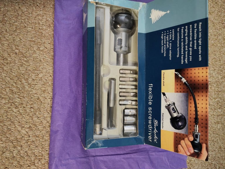 image for Vintage flexible screwdriver by Berkertex