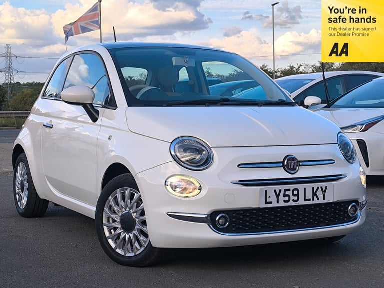 image for 2016 Fiat 500 1.2 Petrol Manual Lounge 4 Seats 3dr 2 keys Euro 6 Road Tax 20 ULEZ Free HATCHBACK ...