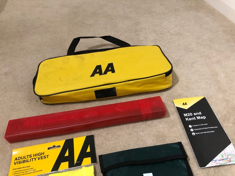 AA Roadside European Car Breakdown Kit Brand New