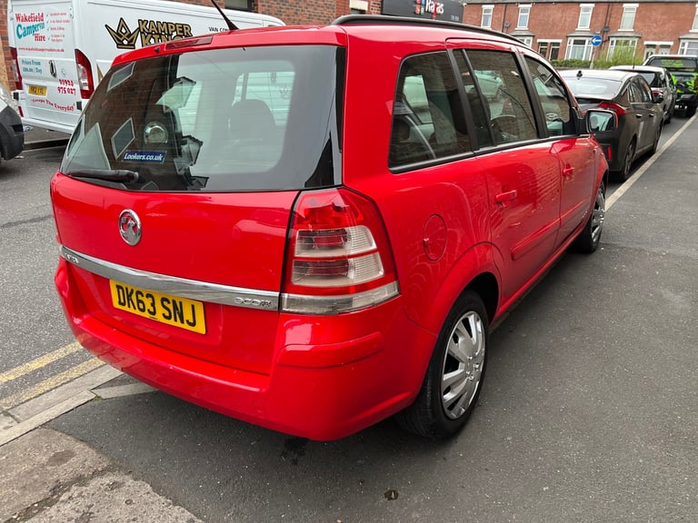 Vauxhall, ZAFIRA, MPV, 2013, Manual, 1686 (cc), 5 doors