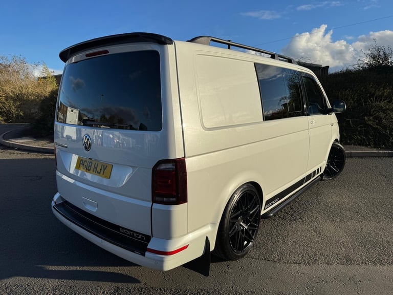 2018 VOLKSWAGEN TRANSPORTER T6 2.0 TDI 150 EDITION 5 SEAT FACTORY KOMBI DSG AUTO