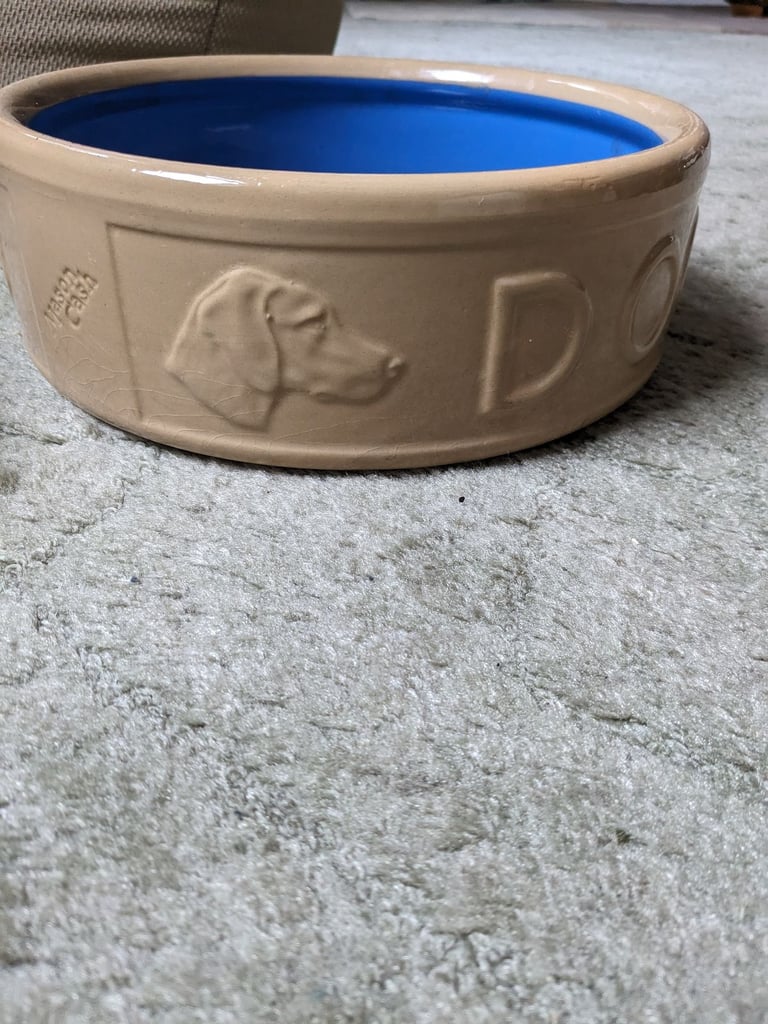 Large dog bowls x2