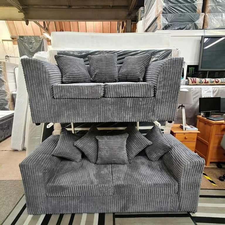 image for ❤️DYLAN 3+2 Sofa Set + Corner 🚛Luxury Deal❤️25% OFF Price😘COD🚛Delivered Same Day💫