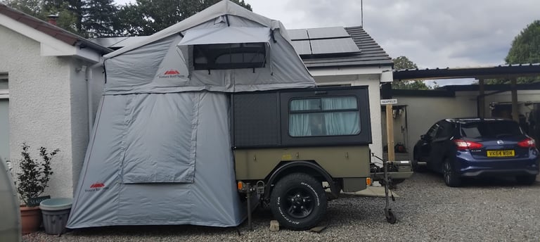 Converted Penman military trailer