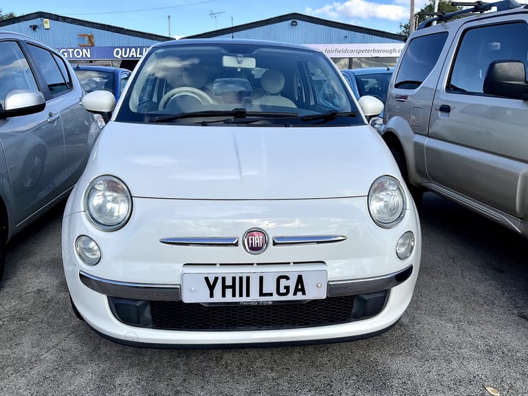 2011 Fiat 500 1.2 Lounge Hatchback 3dr Petrol Manual Euro 5 (s/s) (69 bhp)