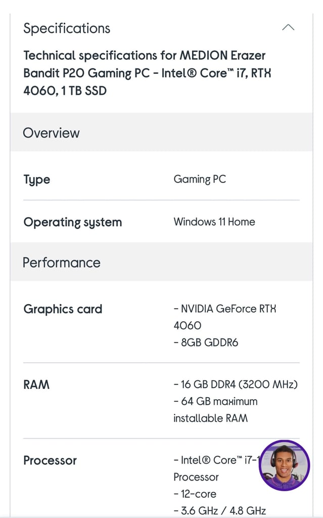 Desktop PC bundle