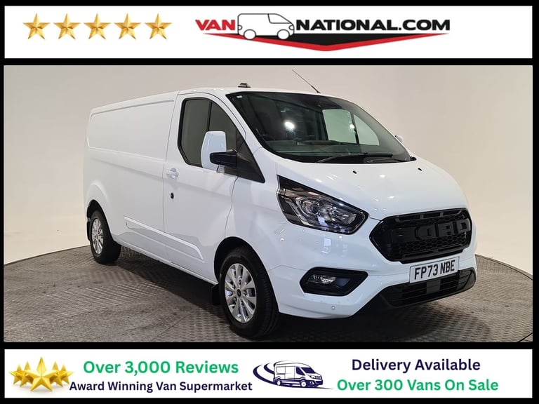 2023 Ford Transit Custom 2.0 300 ECOBLUE LIMITED L2 H1 130 BHP LWB Panel Van Diesel Manual