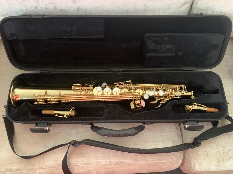 Selmer Series III 3 Soprano Sax Saxaphone Saxophone with two necks