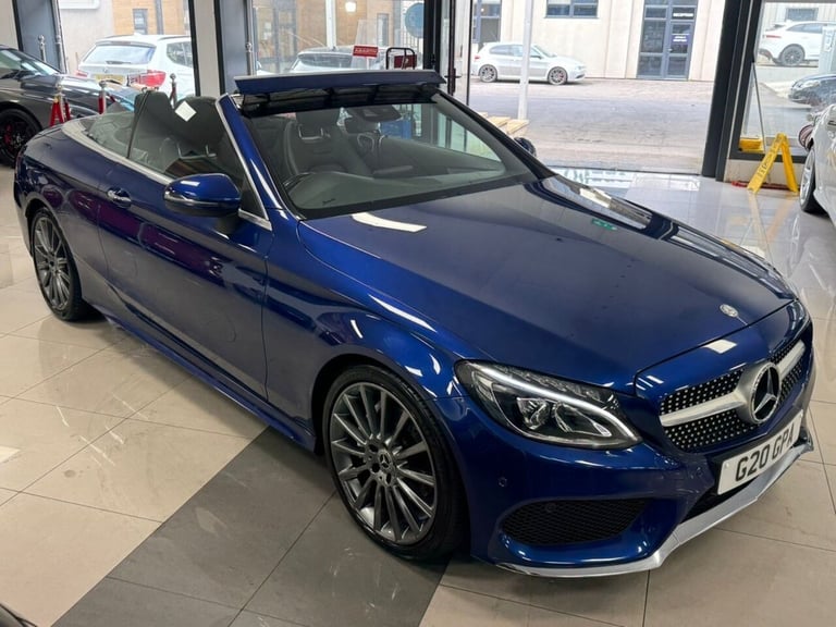 2017 G MERCEDES-BENZ C-CLASS 2.1 C220D AMG LINE CABRIOLET 2DR DIESEL G-TRONIC+ E