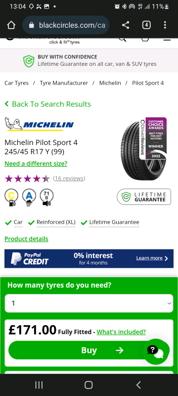 245 45 17s Michelin like New only £40 free fit&balance open 7 days
