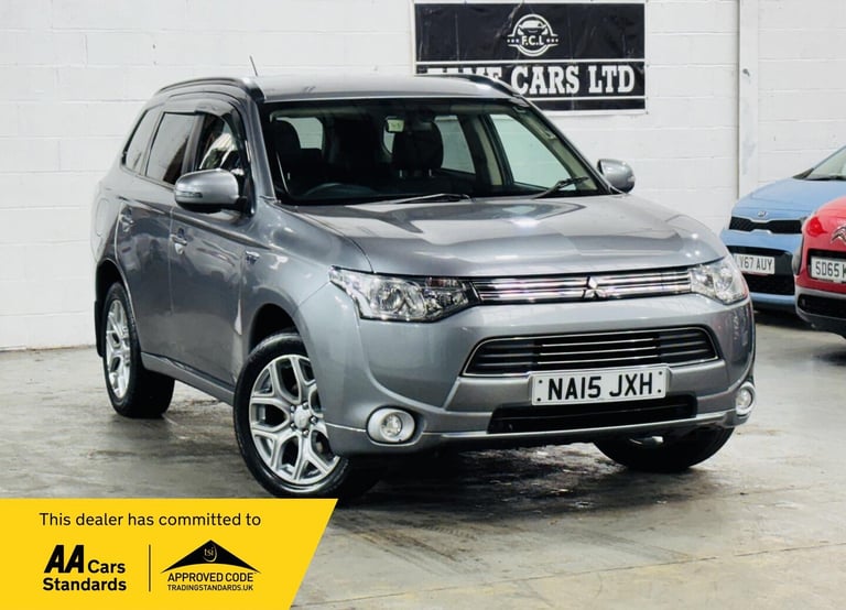 2015 Mitsubishi Outlander 2.0h 12kWh GX3h CVT 4WD Euro 5 (s/s) 5dr ESTATE Petrol/Electric Hybrid ...