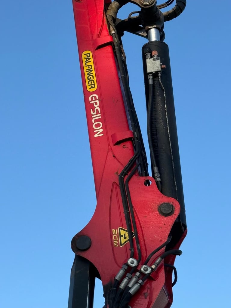 Mercedes-Benz Arocs Tipper Grab Lorry 2019 ( 69 ) Palfinger Epsilon Crane