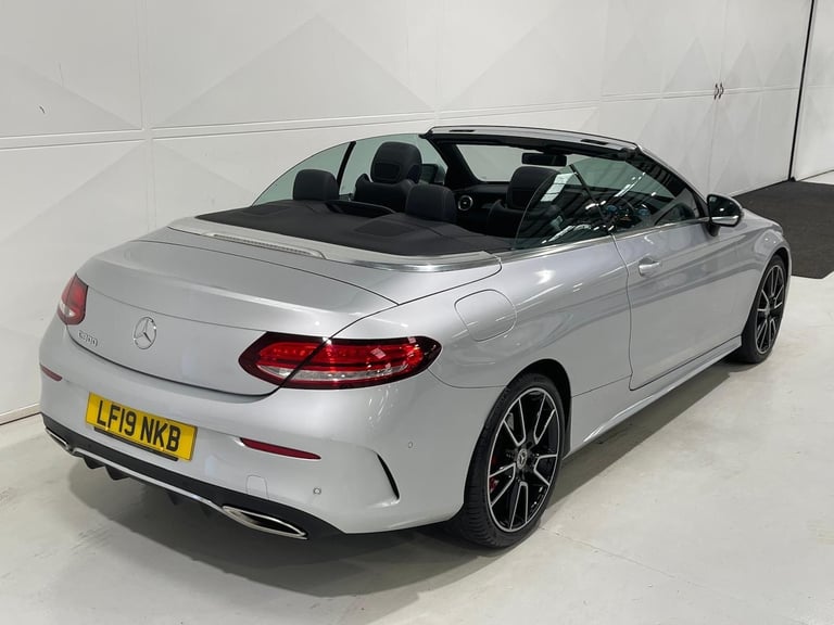 2019 Mercedes-Benz C Class C300 AMG Line Premium 2dr 9G-Tronic CONVERTIBLE PETROL Automatic