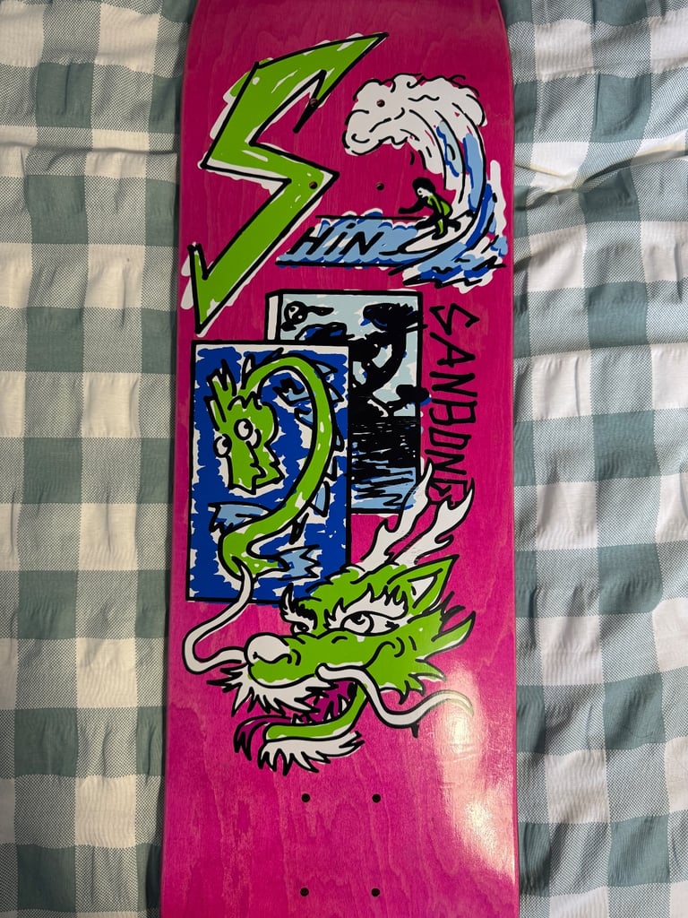Poplar skateboard deck ONLY