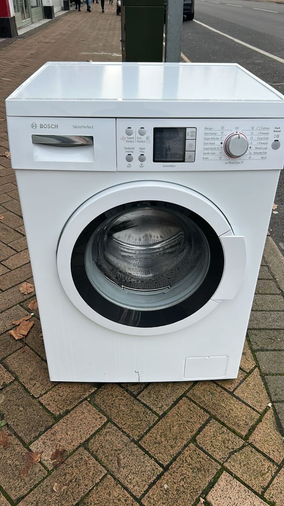 image for Bosch 8 kg washing machine free delivery and connect it 