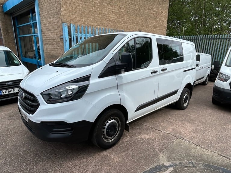 2022 22 FORD TRANSIT CUSTOM 2.0 300 ECOBLUE LEADER CREW VAN DOUBLE CAB 5DR DIESE