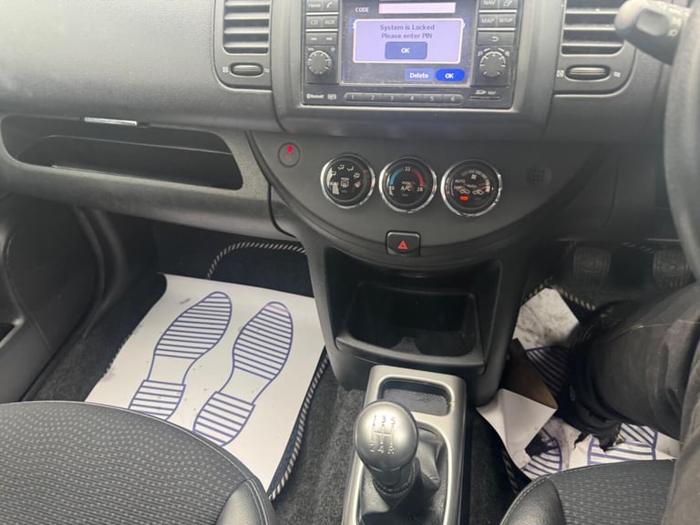 2012 Nissan Note N-tec Plus Mpv Petrol Manual