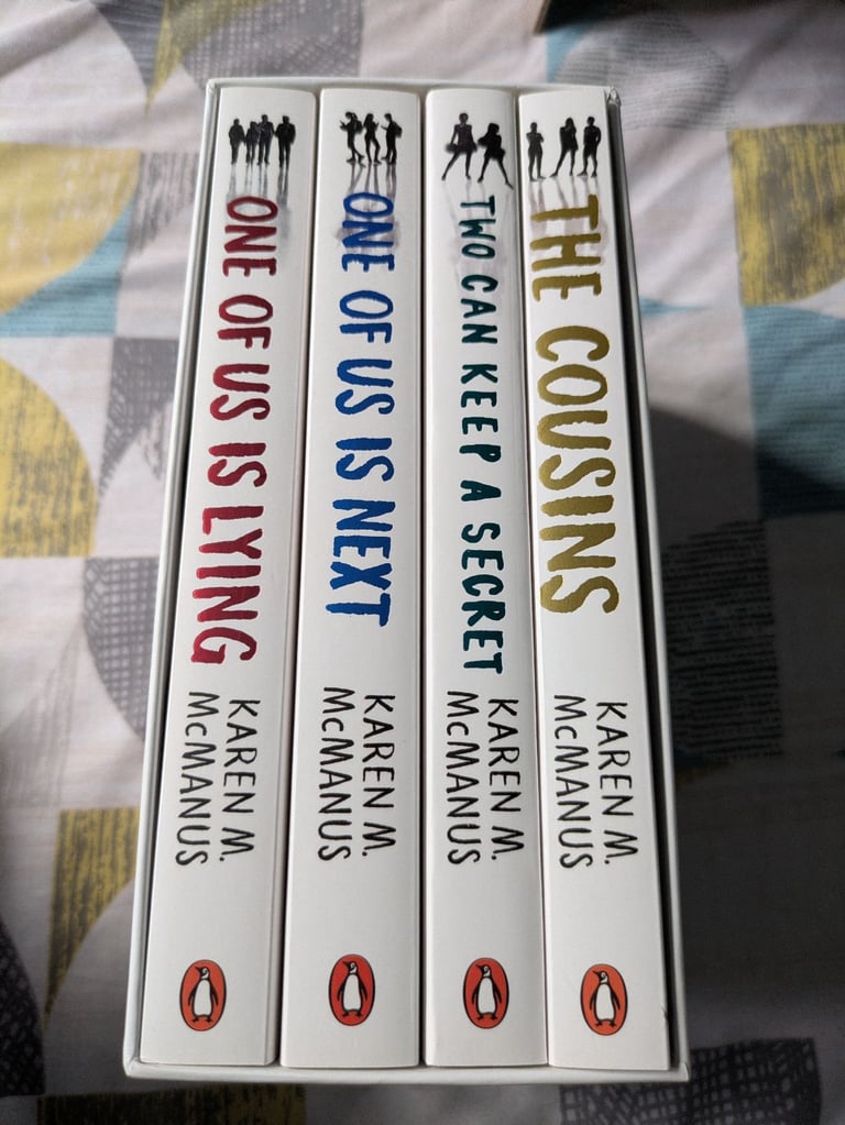 NEW one of us is lying book set by Karen McManus 