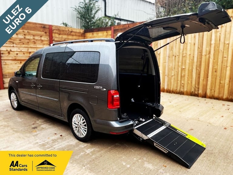 2020 Volkswagen Caddy Maxi Life 5 Seat Auto Wheelchair Accessible Disabled Access Vehicle WAV MPV...
