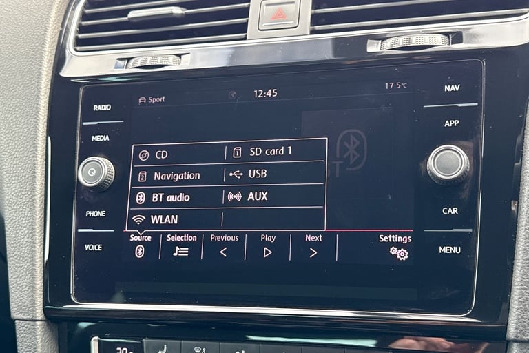 2018 Volkswagen Golf 2.0 TSI GTI 3dr | Heated Seats | App Connect Hatchback PETROL Manual