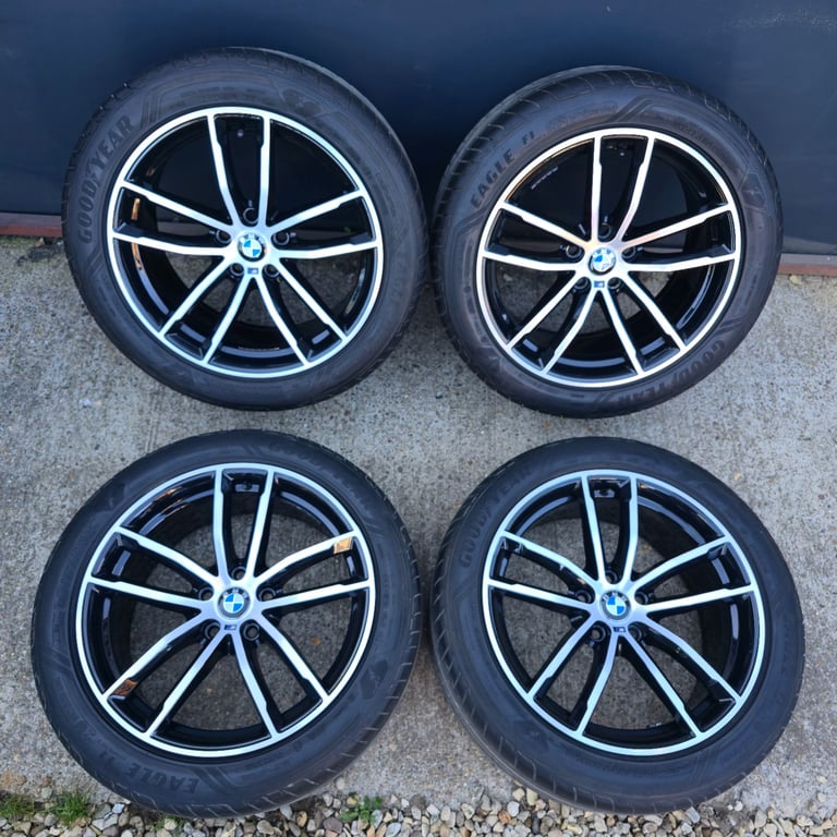 Genuine BMW 662M 18" MSport Alloy Wheels 5 6 series g30 g31