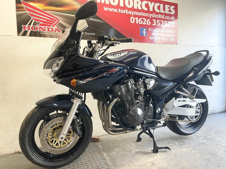 SUZUKI GSF1200S BANDIT VERY ORIGINAL 2004 04 REG LOVELY MACHINE FSH 