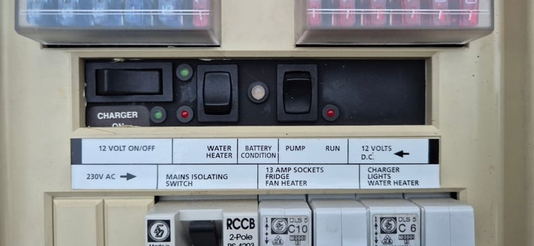 ZIG CPU 1250 POWER MASTER - power supply unit / battery charger for camper caravan motorhome boat.