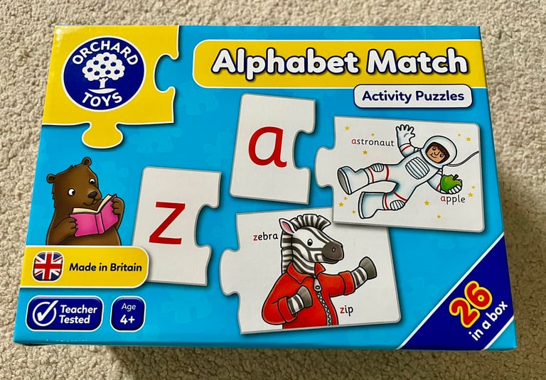 image for Oxford Toys “Alphabet Match” jigsaw puzzle 