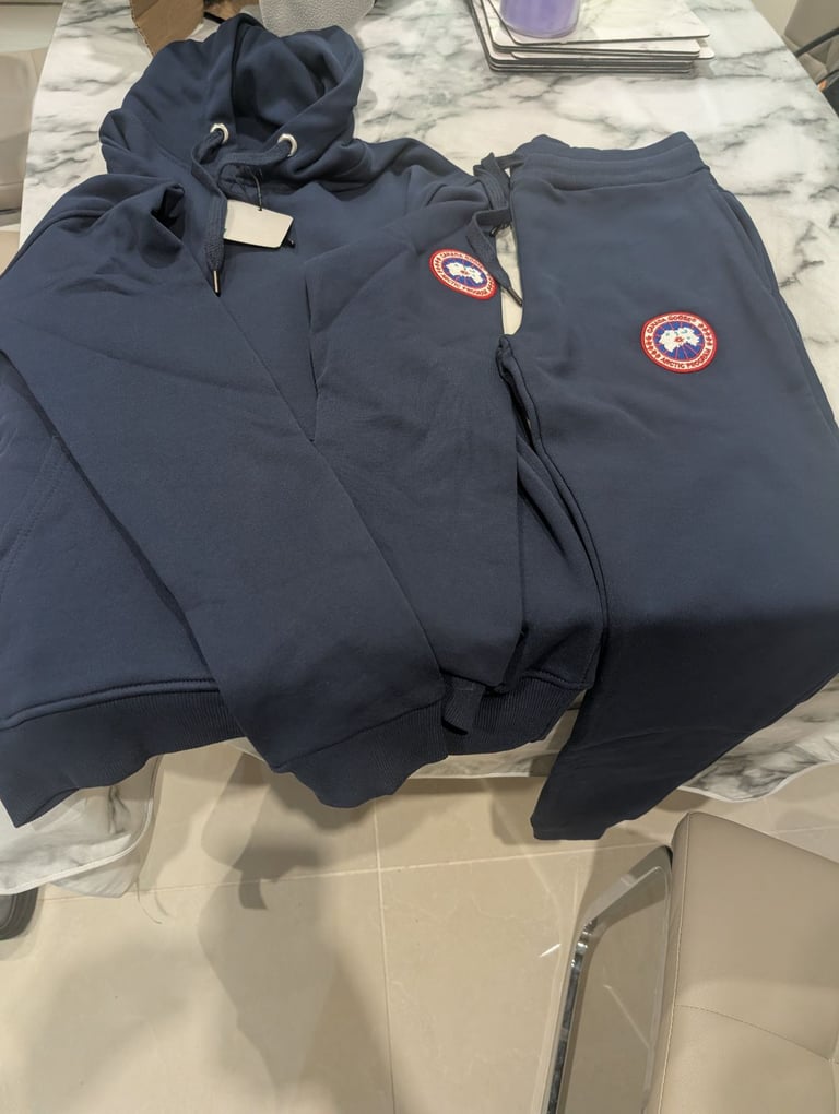 image for Navy Canada Goose Tracksuit 