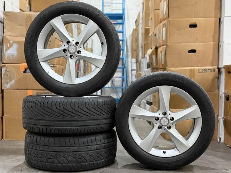 19" GENUINE MERCEDES ML W166 ALLOY WHEELS & TYRES