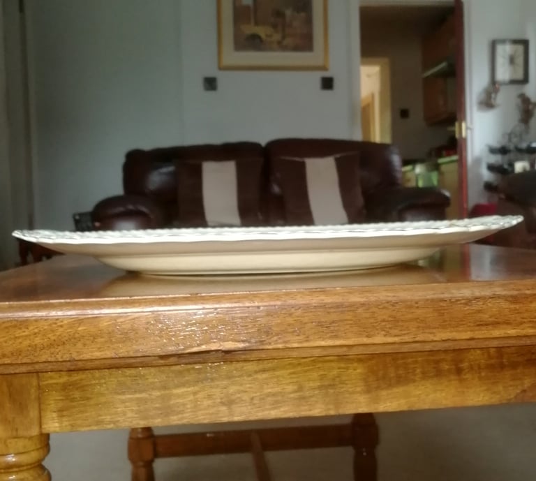 Vintage Grindley Dolores Bone China Large Platter 37 x 30 cm