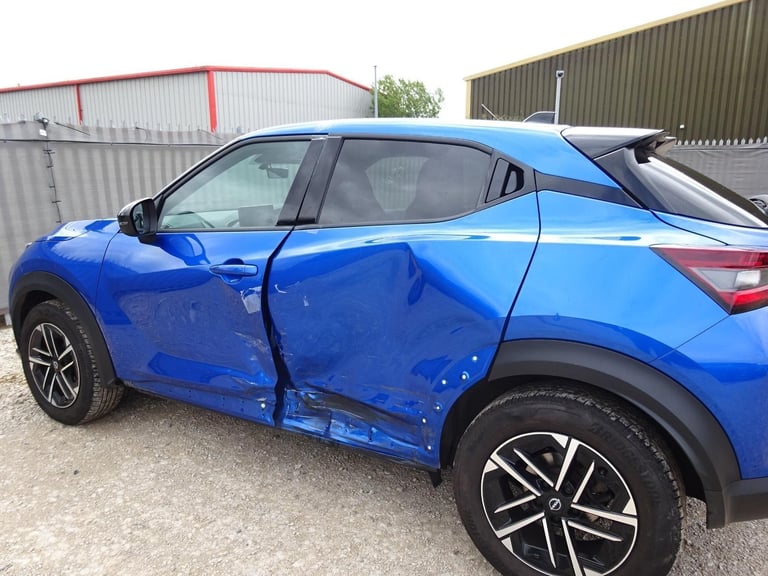2024 74 REG NISSAN JUKE N-CONNECTA DIG-T  AUTO DAMAGED REPAIRABLE SALVAGE