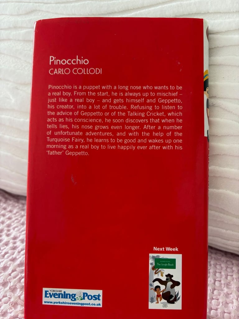 Pinocchio Kids book 📕
