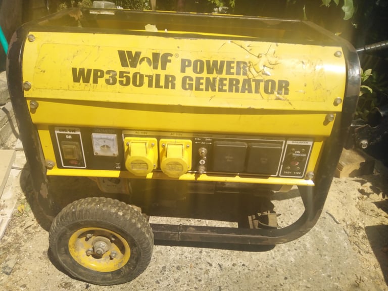 Wolf petrol generator 