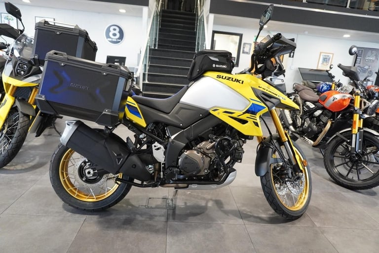 image for Suzuki V-Strom 1050DE Tour, 2025, Champion Yellow. IN STOCK NOW