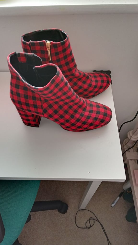 Block heel boots - womens