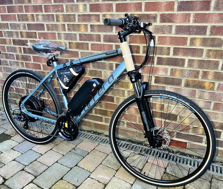 Carrera Electric Hybird Ebike 1500w 14ah Throttle/ Pedal 35mph NEW