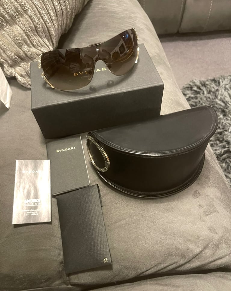Ladies Bvlgari designer sunglasses 