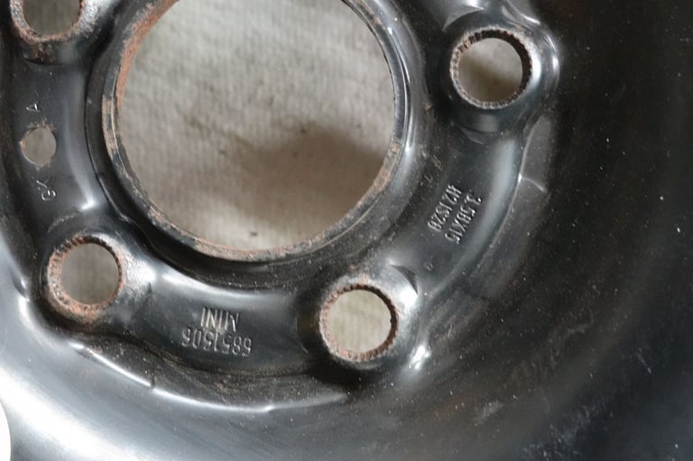 mini cooper space saver wheel  and jacking kit