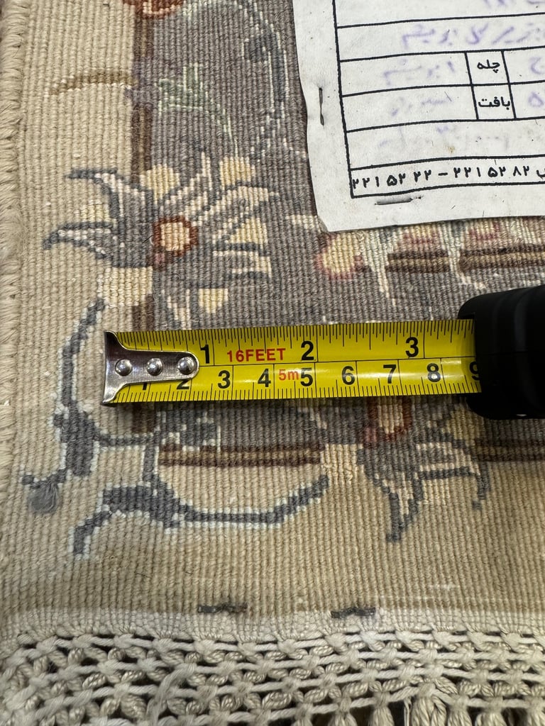 Luxury handmade Persian Tabriz silk rug 300x200cm