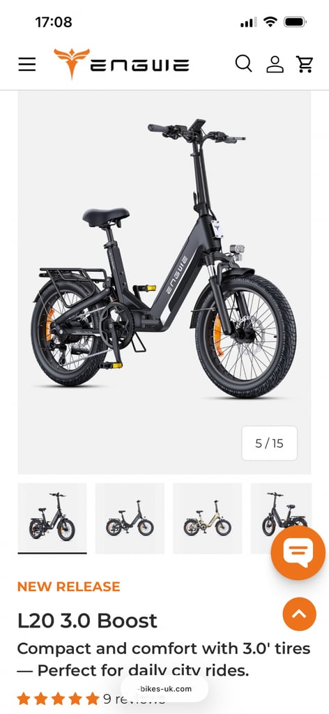 Electric bike lifetime warranty + accessories 