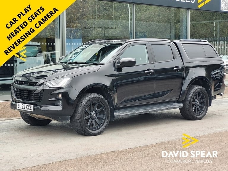2022 Isuzu D-Max TD DL40 (164 ps) Pickup Double Cab Auto 4WD Euro 6, Car Play, Tow Pack, Hea Pick...