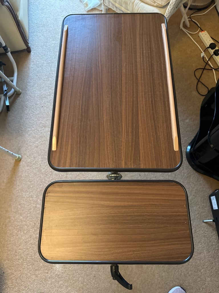 Over Bed Table with wheels 