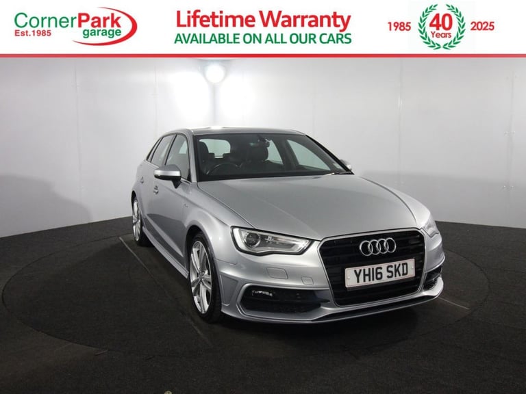 2016 Audi A3 2.0 TDI S line Sportback 5dr Diesel S Tronic Euro 6 (s/s) (Nav) (150 ps) Hatchback D...
