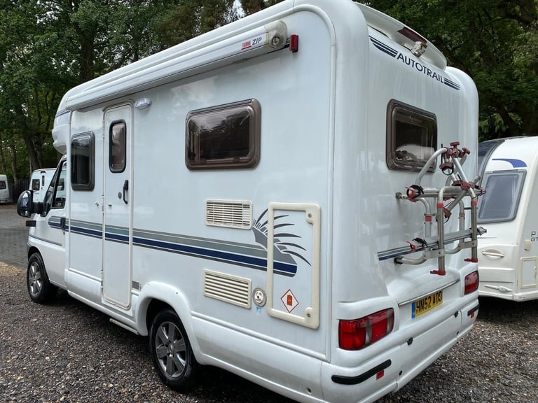 FIAT DUCATO AUTO-TRAIL TRACKER - 02/52 - 53k MILES - 2 BERTH - END KITCHEN - VGC