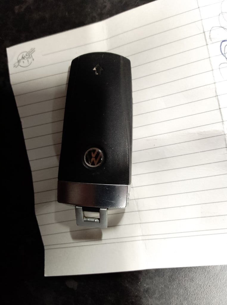 Vw car key 