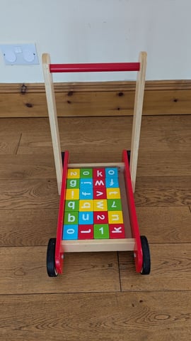 Wooden Toy John Lewis Wooden Baby Walker John Lewis Wooden Baby