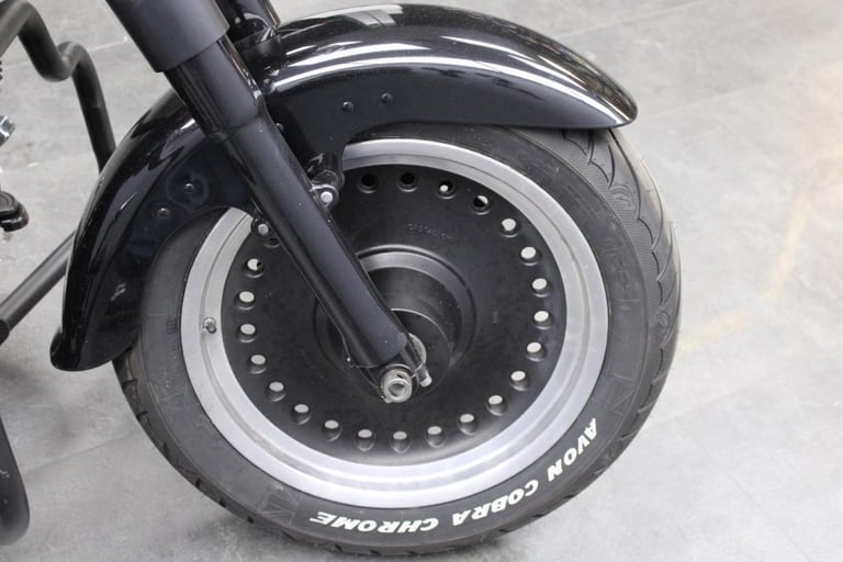 2010 Harley-Davidson FLSTFB Softail Fat Boy Special in Vivid Black